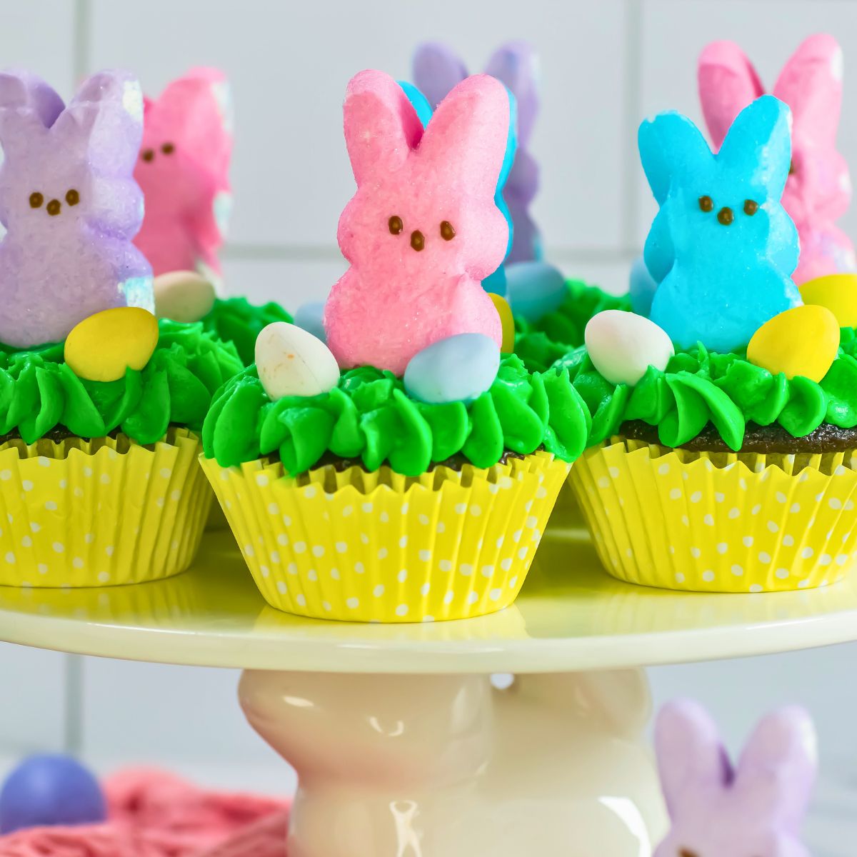 Easter Peeps Cupcakes